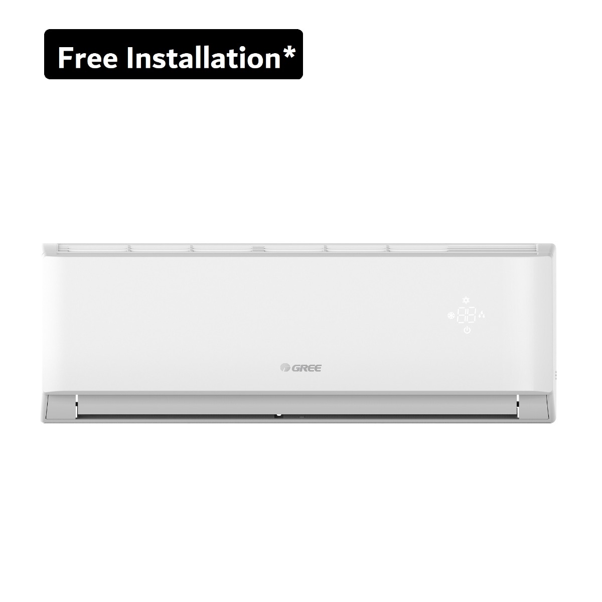 Picture of Gree - G4'matic-R32C3 - 2.5 Ton|Reciprocating|Wall Split AC