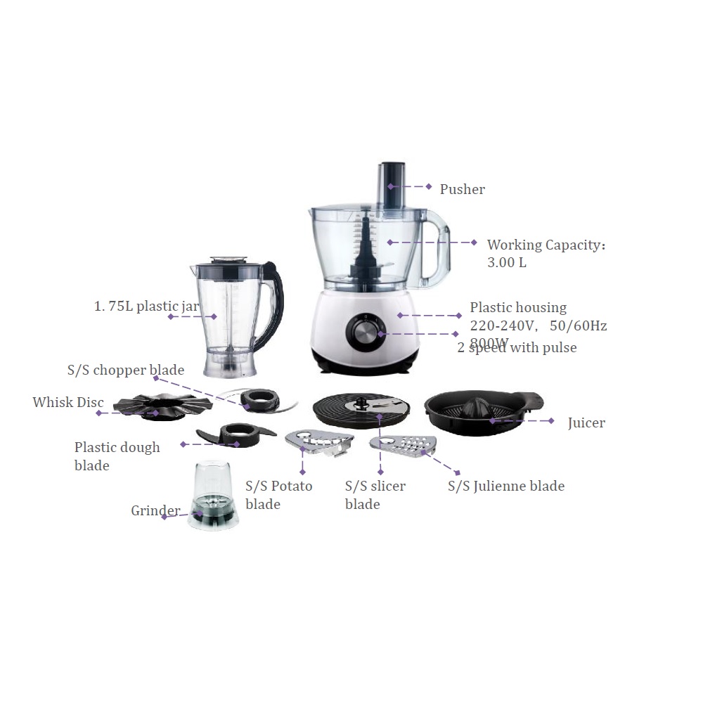 Picture of DFP 3230 | Daewoo Food Processor | 3L 