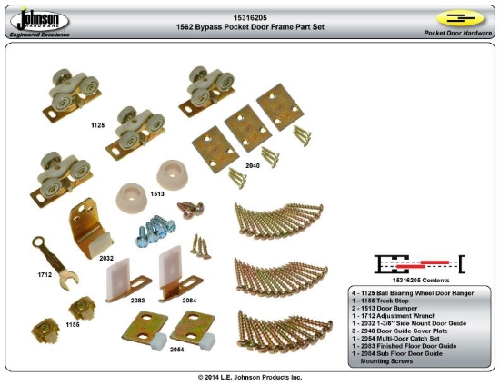 Picture of 15316205 1562 PARTS BAG