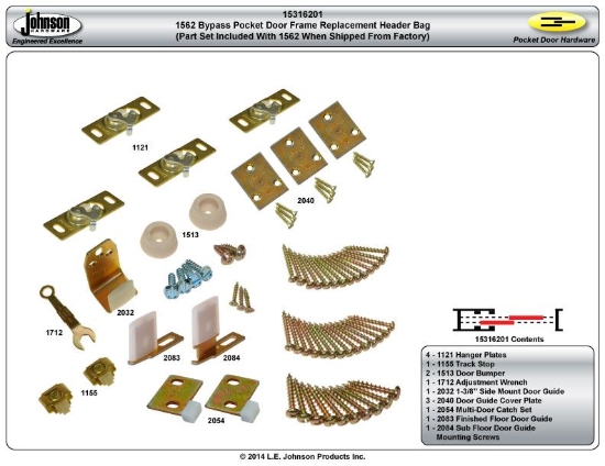 Picture of 15316201 1562 Replacement Header Bag