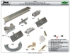 Picture of 20024722 200FS 2-Panel Hardware Set, 2-1/4" [57mm] Door, 72" 6/0 [1829mm] Track Length
