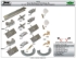 Picture of 20024484 200FS 4-Panel Hardware Set, 2-1/4" [57mm] Door, 48" 4/0 [1219mm] Track Length