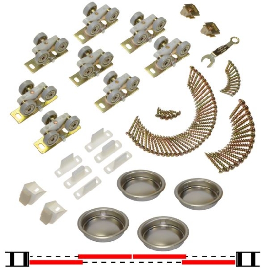 Picture of 10311014 100SD 4-Door Part Set