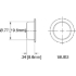 Picture of 15-3PPK3 Flush Pull Set (peek pack)