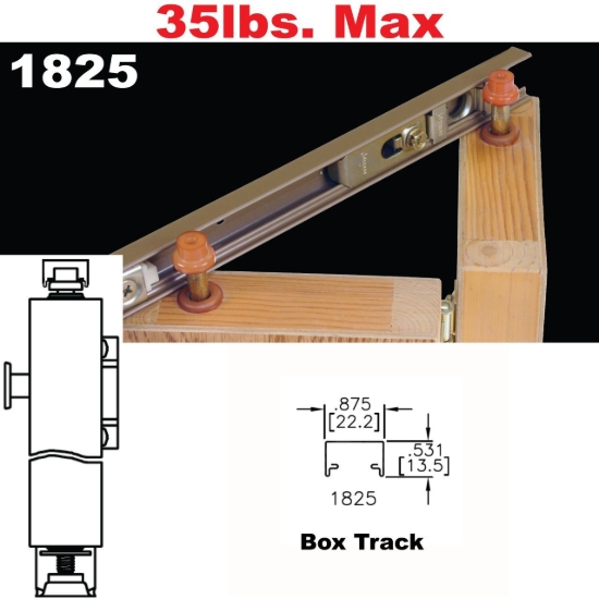 Picture of 1825 "Tap-In" Bi-Fold Door Hardware