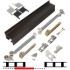 Picture of 2610B72S 1 - 36" Door Soft-Close Hardware Set, Bronze Finish Track
