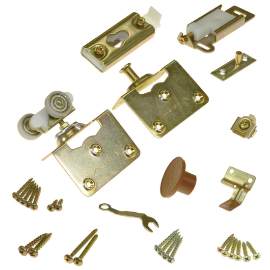 Picture of 1031FD39 100FS 2-Panel Part Set, 1-3/8" Door, No Hinges