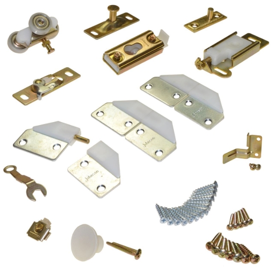 Picture of 1031FD22 100FD 2-Panel Part Set, Zinc/White