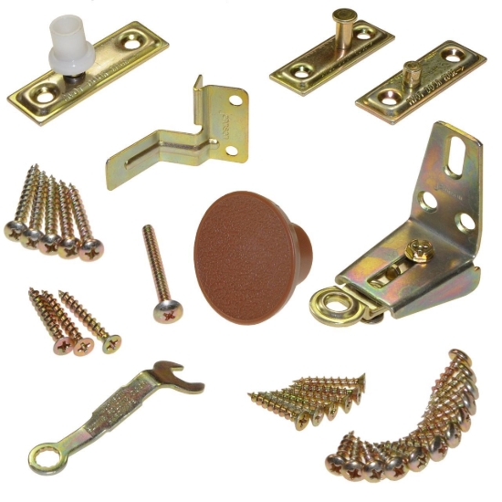 Picture of 17310016 1700 2-Panel Part Set, No Hinges