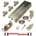 Picture of 134F722H 134FHD 2-Door Ball Bearing Hardware Set, 72" 6/0 [1829mm] Track Length