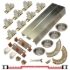 Picture of 134F964D 134F 4-Door Standard Wheel Hardware Set, 96" 8/0 [2438mm] Track Length