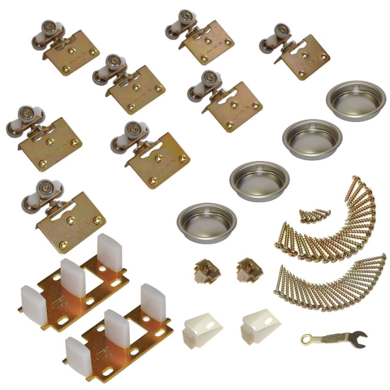 Picture of 13313844 138F 4-Door Side Mount Part Set, 1-3/8" [35mm] Door