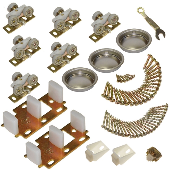 Picture of 13313813 138F 3-Door Part Set, Ball Bearing Hanger