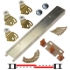 Picture of 2200 24" 2-Door Hardware Set, 50lbs. [23kg] Door