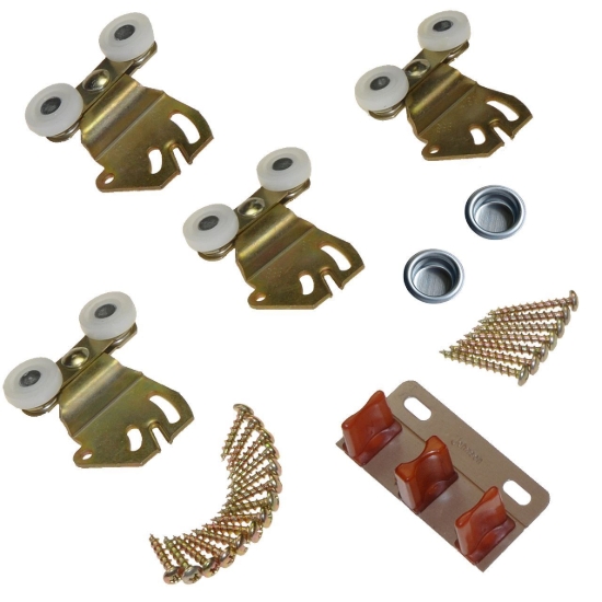 Picture of 22310452 2204F 2-Door Part Set, Twin Wheel Hanger