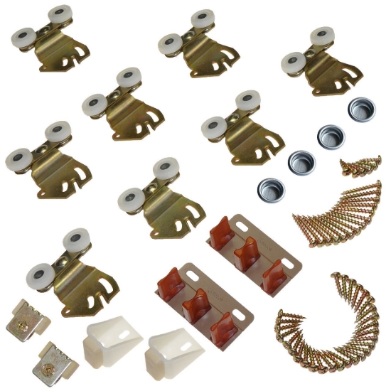 Picture of 22310454 2204F 4-Door Part Set, Twin Wheel Hanger