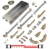 Picture of 138F602S 138FSC 2-Door Soft Operating Hardware Set, 60" 5/0 [1524mm] Track Length