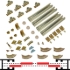 Picture of 100BC 36" (1-3/4") x 4-Door Bypass Pocket Door Hardware Set