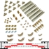 Picture of 100MC 36" (1-3/8") x 6-Door Tri-Pass Pocket Door Hardware Set