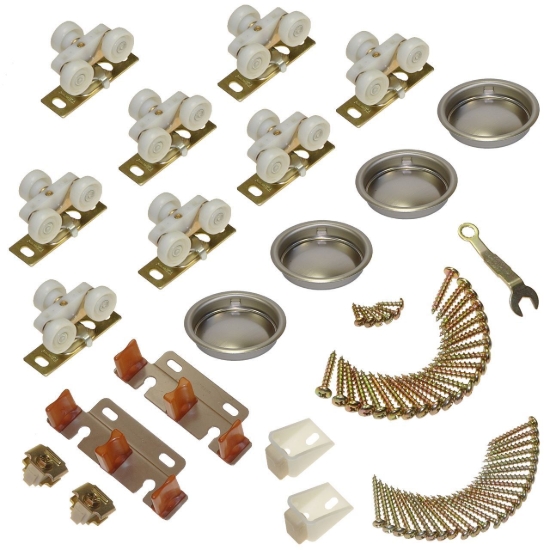 Picture of 13313804 138F 4-Door Part Set, Nylon Wheel Hanger