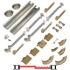 Picture of 10S48234 100SMSC 2-Door Soft Operating Side Mount Sliding Bypass Hardware Set, 1-3/4" [44mm] Door, 48" 4/0 [1219mm] x 2 Track Length