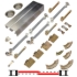 Picture of 134SS722 134FSSC 2-Door Side Mount Soft Operating Hardware Set, 72" 6/0 [1829mm] Track Length