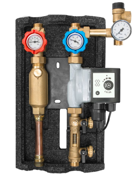 Picture of 2-strang solarstation met circulatiepomp CPAE 55/15 PWM 130 mm