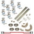 Picture of 111SM 96" [2438mm] Track, 3/4" [19mm] 4-Door Side Mount Hardware Set