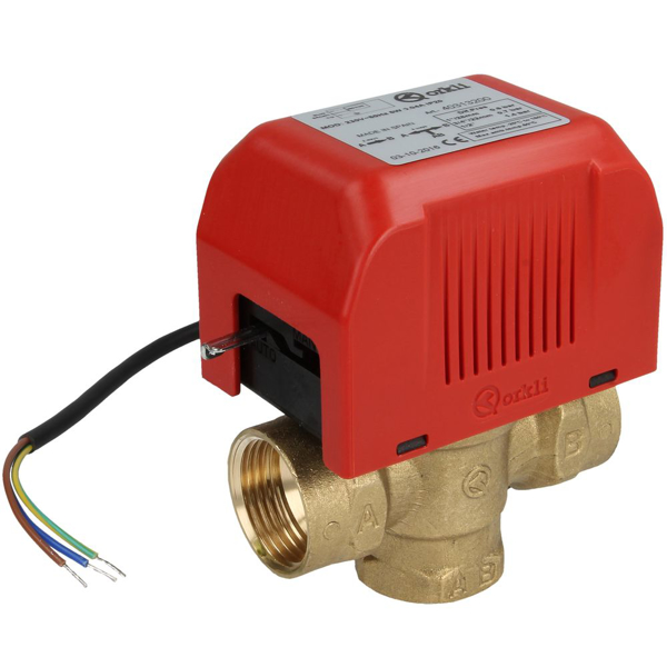 Picture of 3-weg motorklep 1" IS zonder eindschakelaar