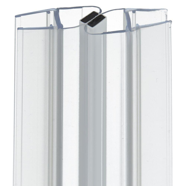Picture of Universele afdichting voor douchedeuren met magnetische sluitstrip 90°