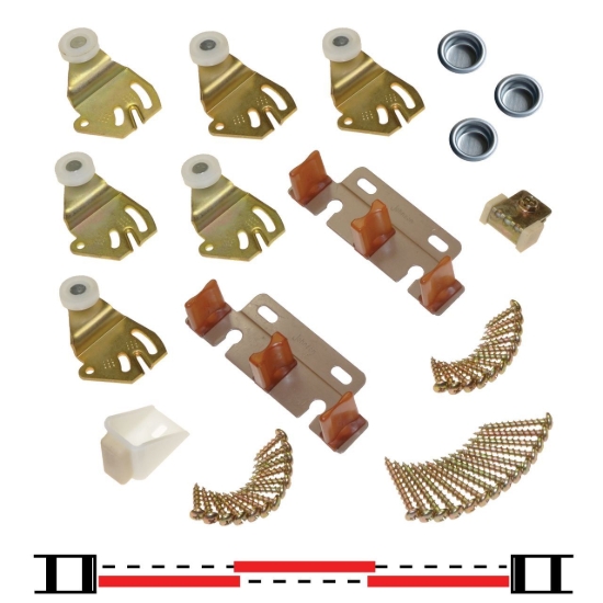 Picture of 22312203 2222 3-Door Part Set, 50lb. [23kg] Door