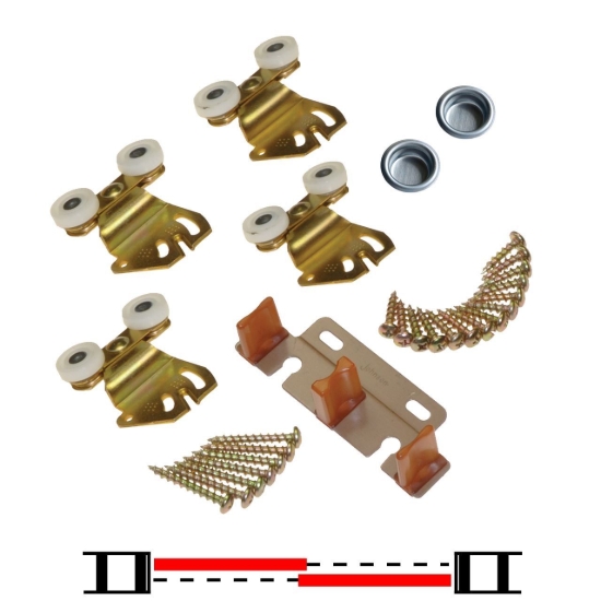 Picture of 22312252 2222 2-Door Part Set, 75lb. [34kg] Door