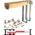 Picture of 15623080 1562 Series 36" x 96" Bypass Pocket Door Frame