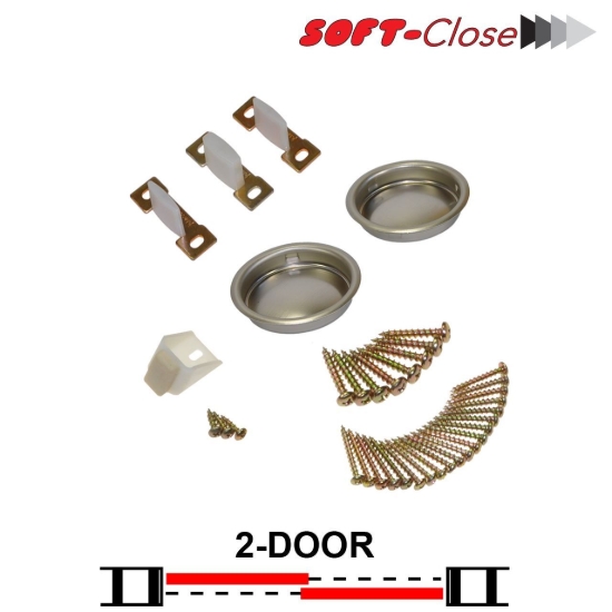 Picture of 1031SC02 2-Door Soft-Close Part Set