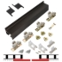 Picture of 2610B482 2610FB 2-Door Hardware Set, Ball Bearing Hangers, 192" (4877mm) Bronze Track