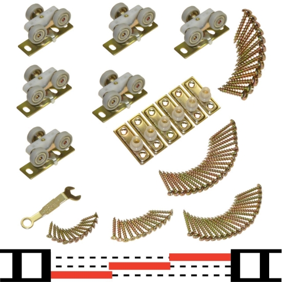 Picture of 10311053 100MD 3-Door Part Set