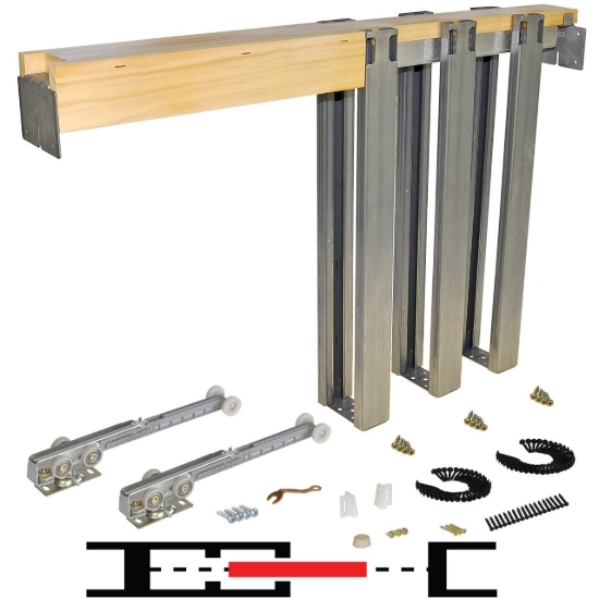 Picture of 154070SC 1500SC Series 48" x 84" Soft-Close Pocket Door Frame