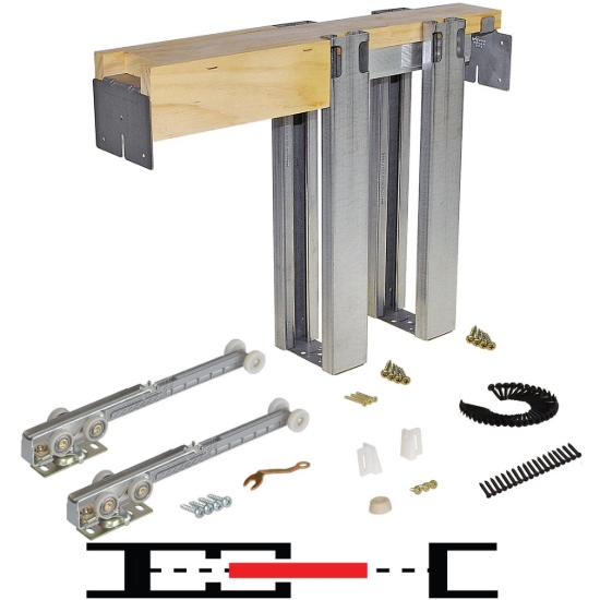 Picture of 1500SC Series 30" x 96" Soft-Close Pocket Door Frame