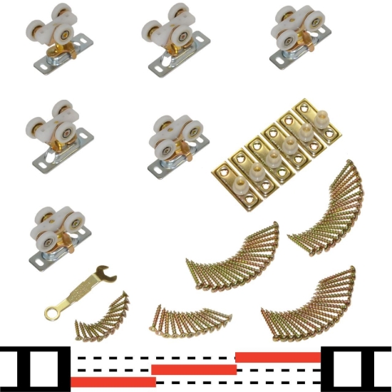 Picture of 11311153 111MD 3-Door Part Set