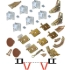 Picture of 17313403 1700FS 4-Panel Part Set, 3/4" [19mm] Door