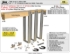 Picture of 15604070 1560 Series 48" x 84" Pocket Door Frame