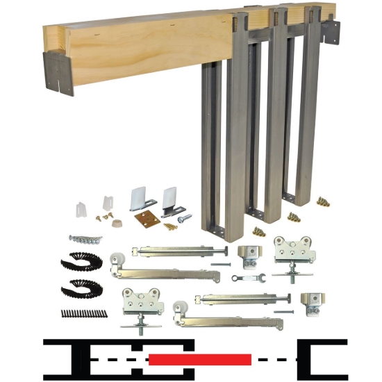 Picture of 204070SC 2000SC Series 48" x 84" Soft-Close Pocket Door Frame