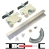 Picture of 200721DR 200PD 1-Door Hardware Set, 72" Track