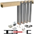 Picture of 20605070 2060 Series 60" x 84" Pocket Door Frame
