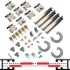 Picture of 20BC1443 200BP 48" x 4-Door Bypass Pocket Door Hardware Set, 2-1/4" Door