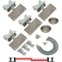 Picture of 20311342 1-3/4" [44mm] 2-Door Side Mount Part Set