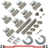 Picture of 20144424 200SM 4-Door Side Mount Hardware Set, 2-1/4" [57mm] Door, 144" 12/0 [3658mm] x 2 Track Length