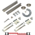 Picture of 200482DS 200SDSC 2-Door Soft Operating Hardware Set, 48" 4/0 [1219mm] x 2 Track Length
