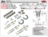 Picture of 200723DS 200SDSC 3-Door Soft Operating Hardware Set, 72" 6/0 [1829mm] x 2 Track Length