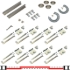 Picture of 2001204S 200SDSC 4-Door Soft Operating Hardware Set, 120" 10/0 [2438mm] x 2 Track Length